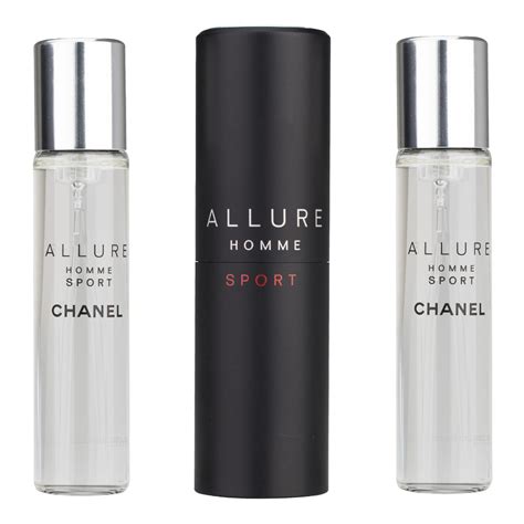 allure homme sport chanel eau de toilette refillable travel spray